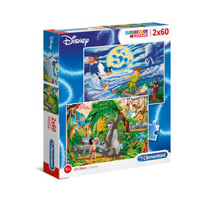 Disney Peter Pan + The Jungle Book - 2x60 parça