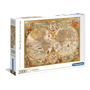 Ancient map - 2000 parça