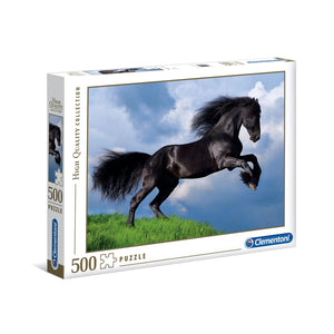 Fresian Black Horse - 500 parça