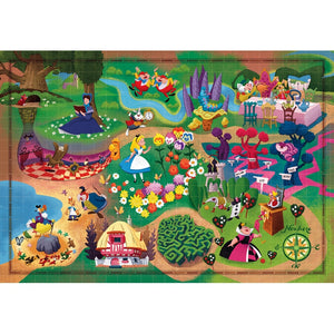 Disney Maps Alice - 1000 parça