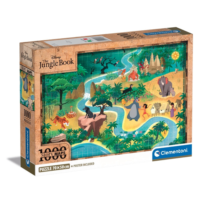 Story Maps - Disney The Jungle Book - 1000 parça