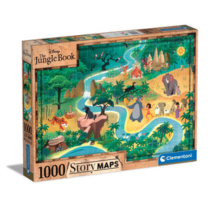 Story Maps - Disney The Jungle Book - 1000 parça