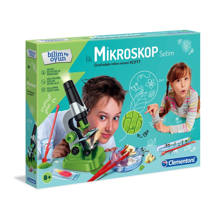 Bilim ve Oyun - İlk Mikroskop Setim